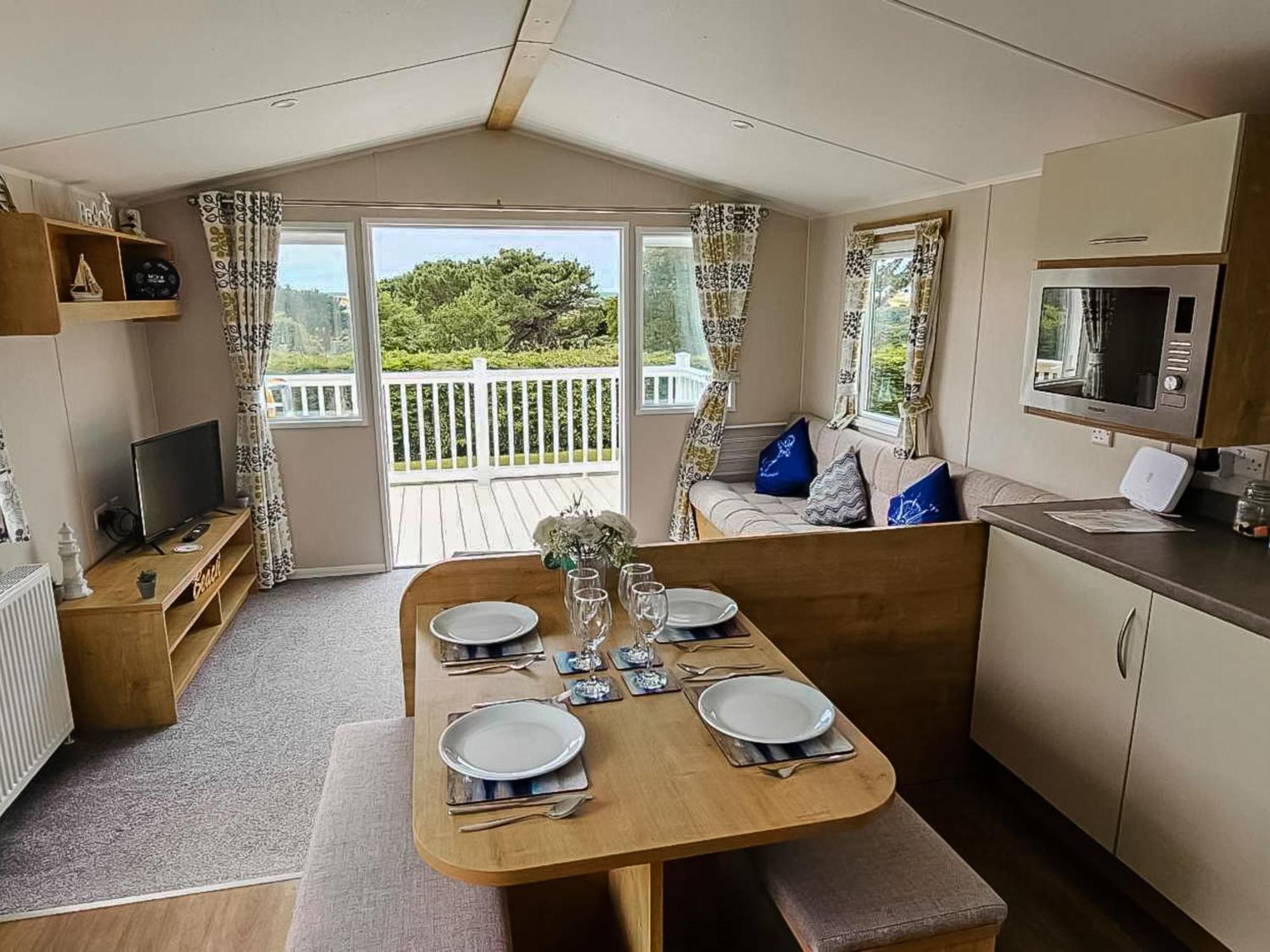 Holiday home Dog Friendly 8 Berth Static Caravan Newquay *